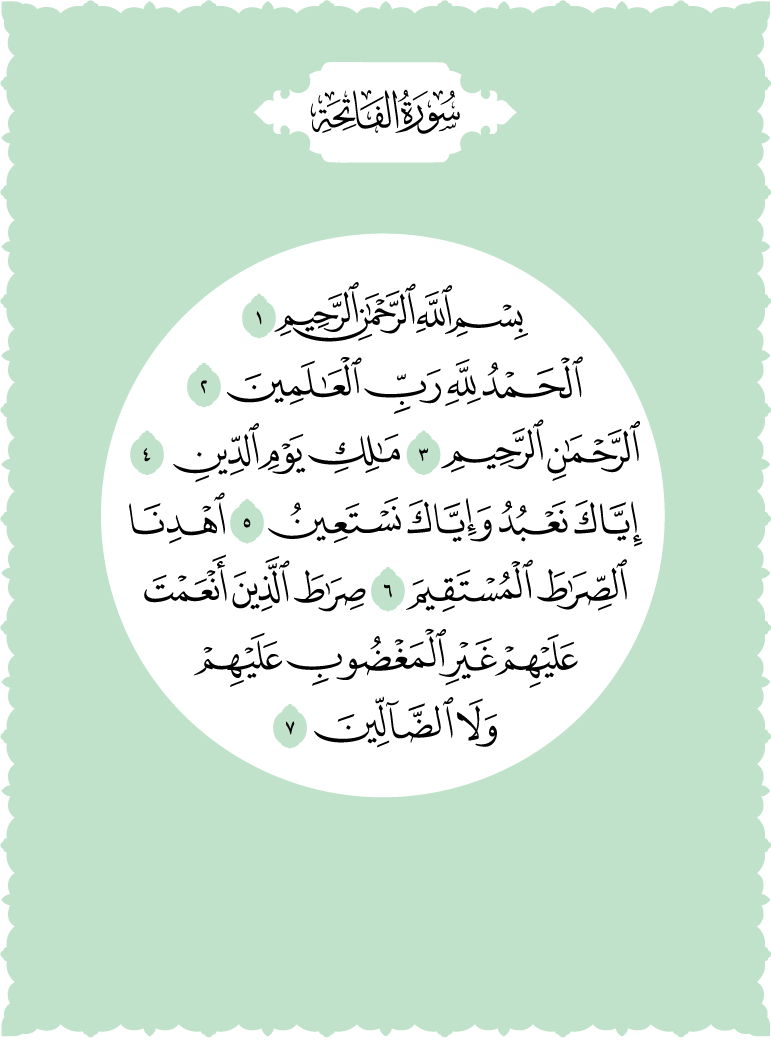 Mushaf Madinah halaman 1